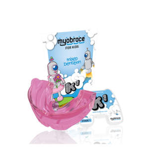 MK2Mр (i-2) Myobrace Этап 2 Развитие зубных дуг. MEDIUM / Розовый (MRC)